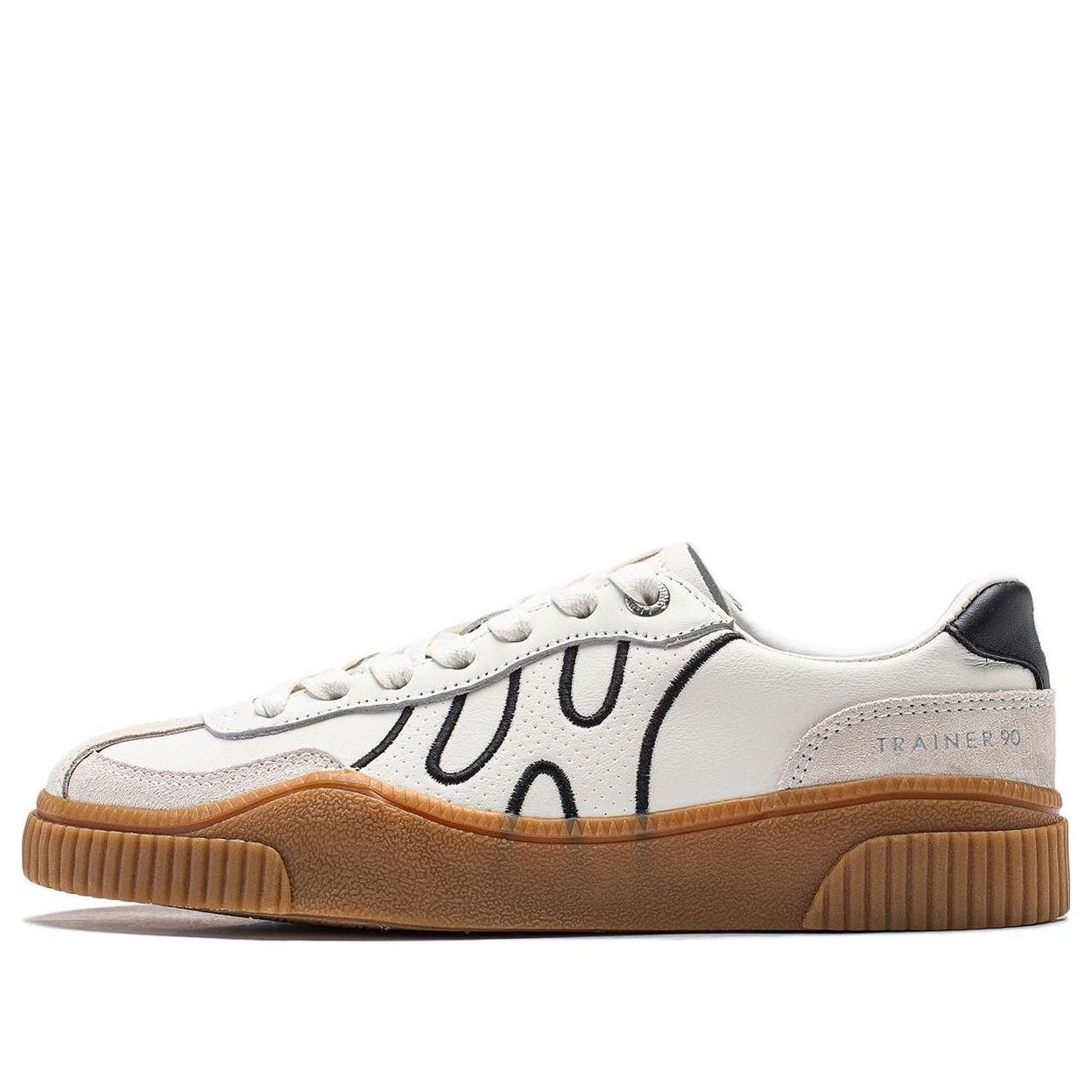 (WMNS) Li-Ning Yunchuan V2 'White Black Gum' AGCT394-5