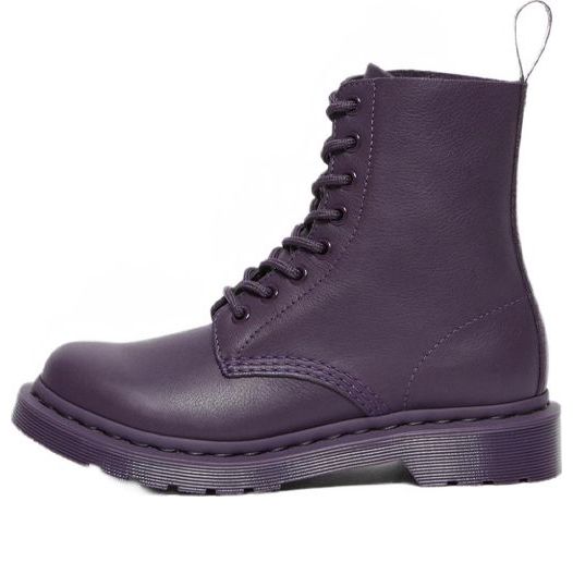 (WMNS) Dr. Martens 1460 Pascal Mono Lace Up Boots 'Blackcurrant' 27581628