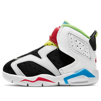 (TD) حذاء Air Jordan 6 Retro Little Flex "متعدد الألوان" CT4417-103