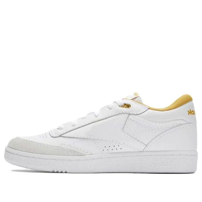 Reebok Classics Club C Mid II 'White Yellow' 100033036