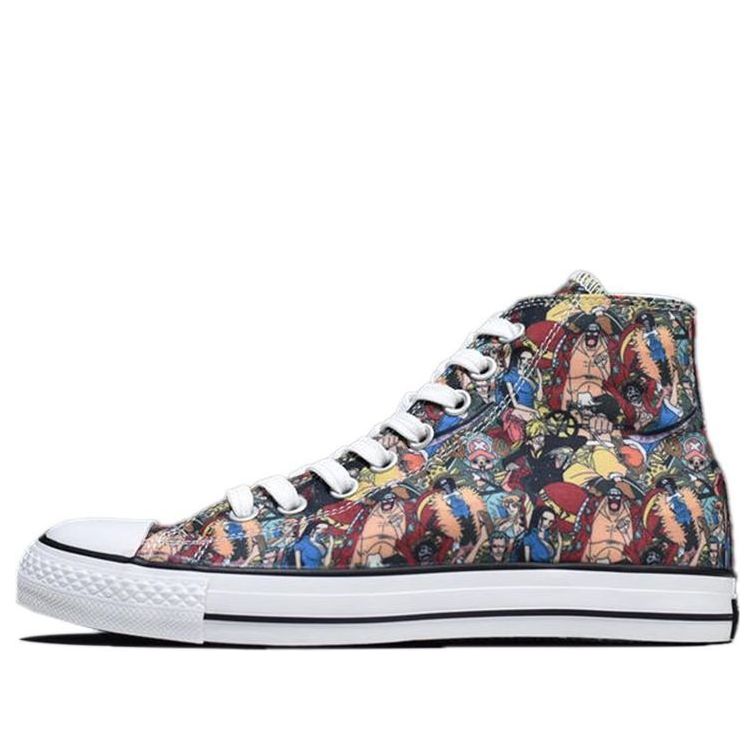 One Piece x Converse Chuck Taylor All Star 100 PT HI Canvas Shoes Multicolor 1CK827