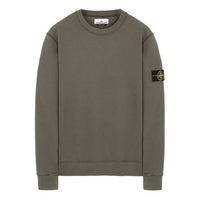 STONE ISLAND Garment Dyed Crew Sweatshirt 'Dark Green' 731563020-V0059