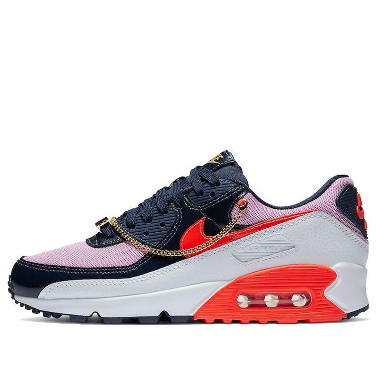 (WMNS) Nike Air Max 90 'Cuban Link - Navy Pink' CZ8099-100