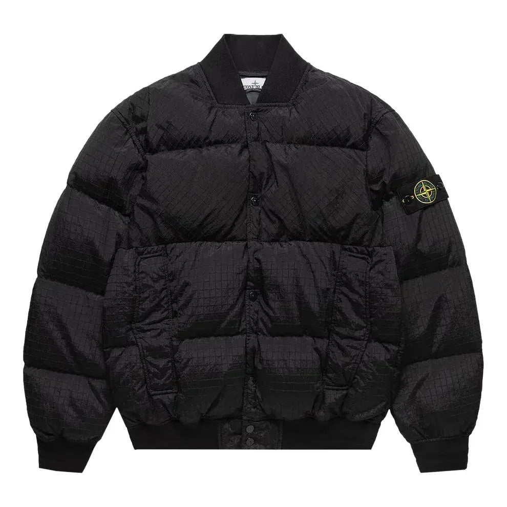 STONE ISLAND Metal Bomber Jacket 'Black' 791543232-V0029