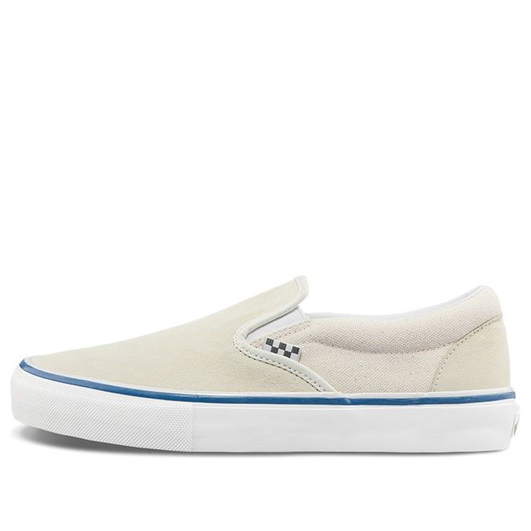 Vans Slip-on Casual Low Tops Skateboarding Shoes Unisex White VN0A5FCAACV