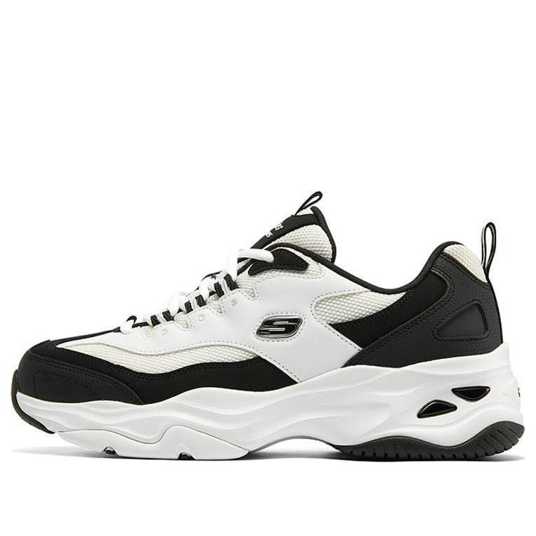 (WMNS) Skechers D'Lites 4.0 'Black White' 149492-BKW
