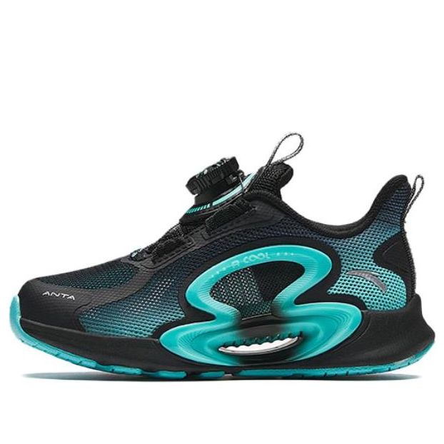 (PS) ANTA Running Series Sneakers'Black Teal' A312429999-1