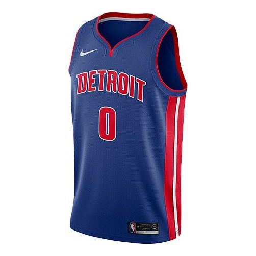 Nike NBA Basketball Jersey SW Fan Edition Detroit Pistons Away Blue 864473-495