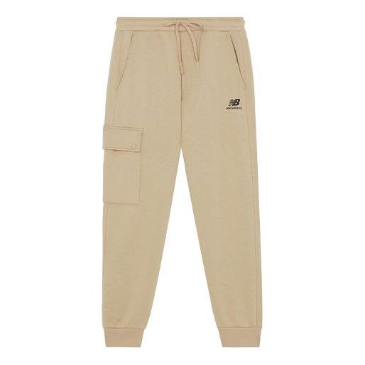 New Balance Sportswear Fleece Cargo Pants 'Khaki' AMP14340-HNA