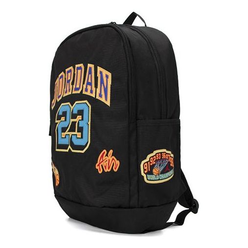 Air Jordan Patch Backpack 'Black' JD2333051AD-001