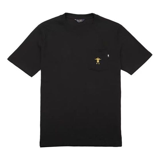 THE NORTH FACE Chest Small Pocket Short Sleeve Couple Style Black 4999-JK3