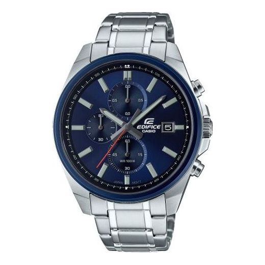 CASIO EDIFICE Quartz Waterproof Sapphire Crystal Mens Blue Analog EFV-610DB-2AVUEF