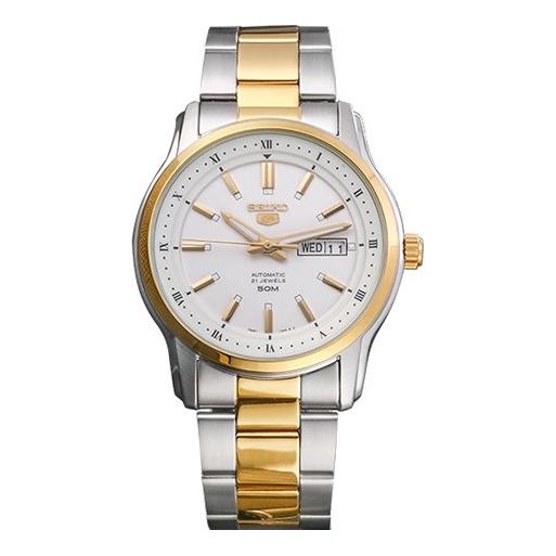 SEIKO Automatic Mechanical Watch waterproof Gold SNKP14K1