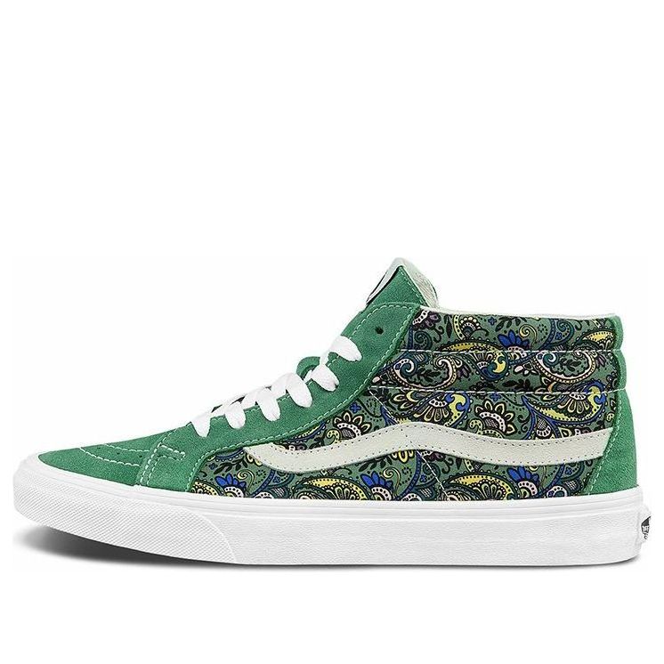Vans Sk8-Mid Reissue 'Paisley - Hedge Green' VN0A391F6TM