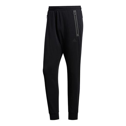 adidas M Pnt Sj Reg Zipper Casual Sports Pants Black FT2841