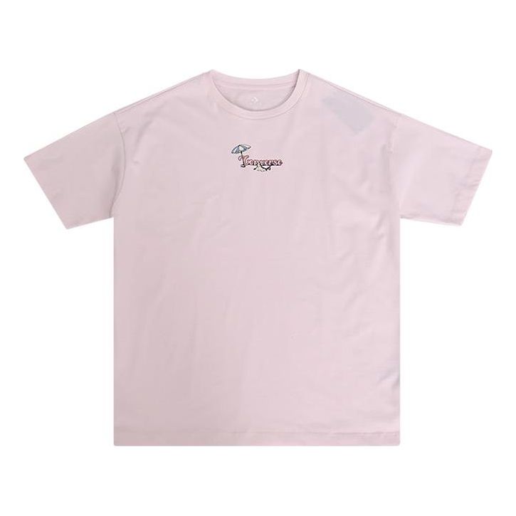 (WMNS) Converse Summer Beach Tee 'Pink' 10025879-A02