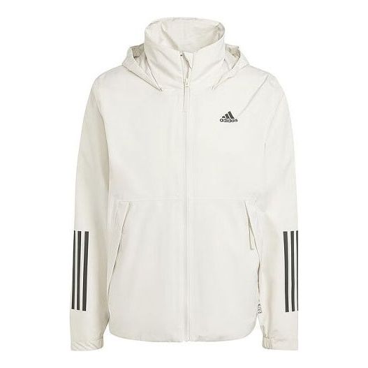 adidas Bsc 3-Stripes Rain.Rdy Jacket Asia Sizing 'White' IS1237