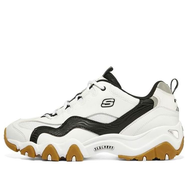 Skechers D'Lites 2.0 'White Black' 894096-WBK
