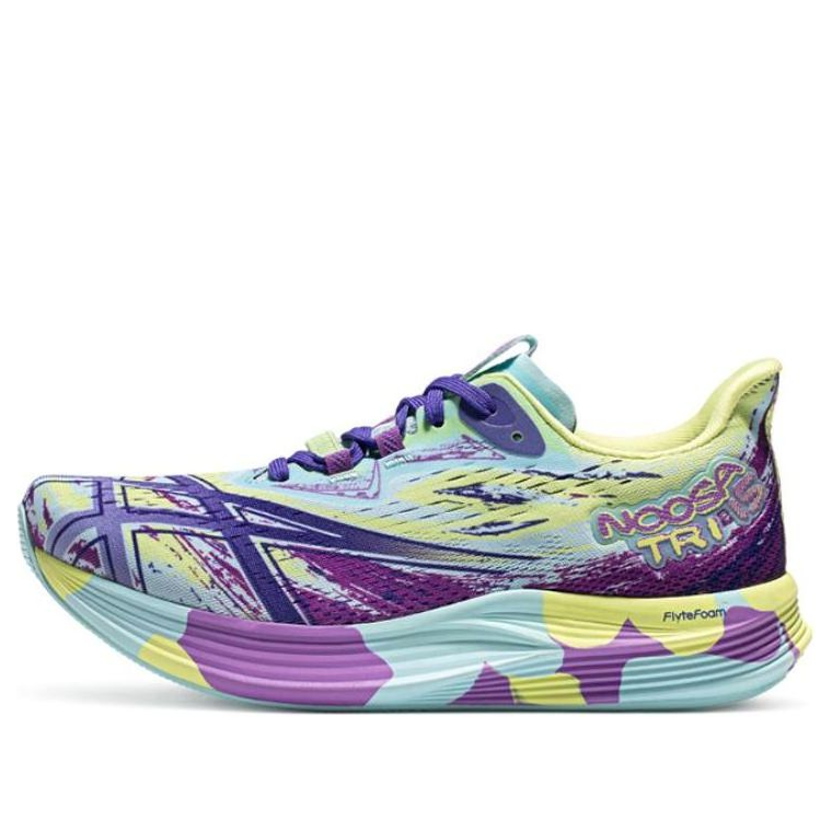 (WMNS) ASICS Noosa Tri 15 'Glow Yellow Palace Purple' 1012B429-750