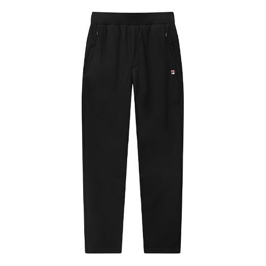 FILA SS21 Knit Straight-leg Causual Sports Long Pant Male Black F11M118608F-BK