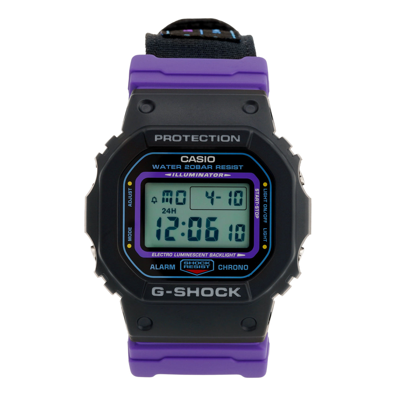 CASIO G-Shock Square 'Black Purple' DW-5600THS-1