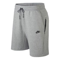 Nike Sportswear Tech Fleece Drawstring Sports Shorts Gray 928513-063