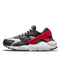 (GS) Nike Huarache Run 'Dark Smoke Grey University Red' 654275-041