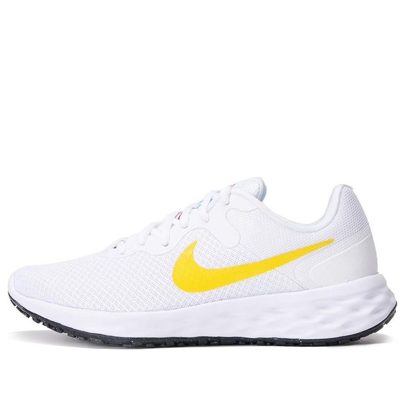 (WMNS) Nike Revolution 6 Next Nature 'White Opti Yellow' DC3729-105