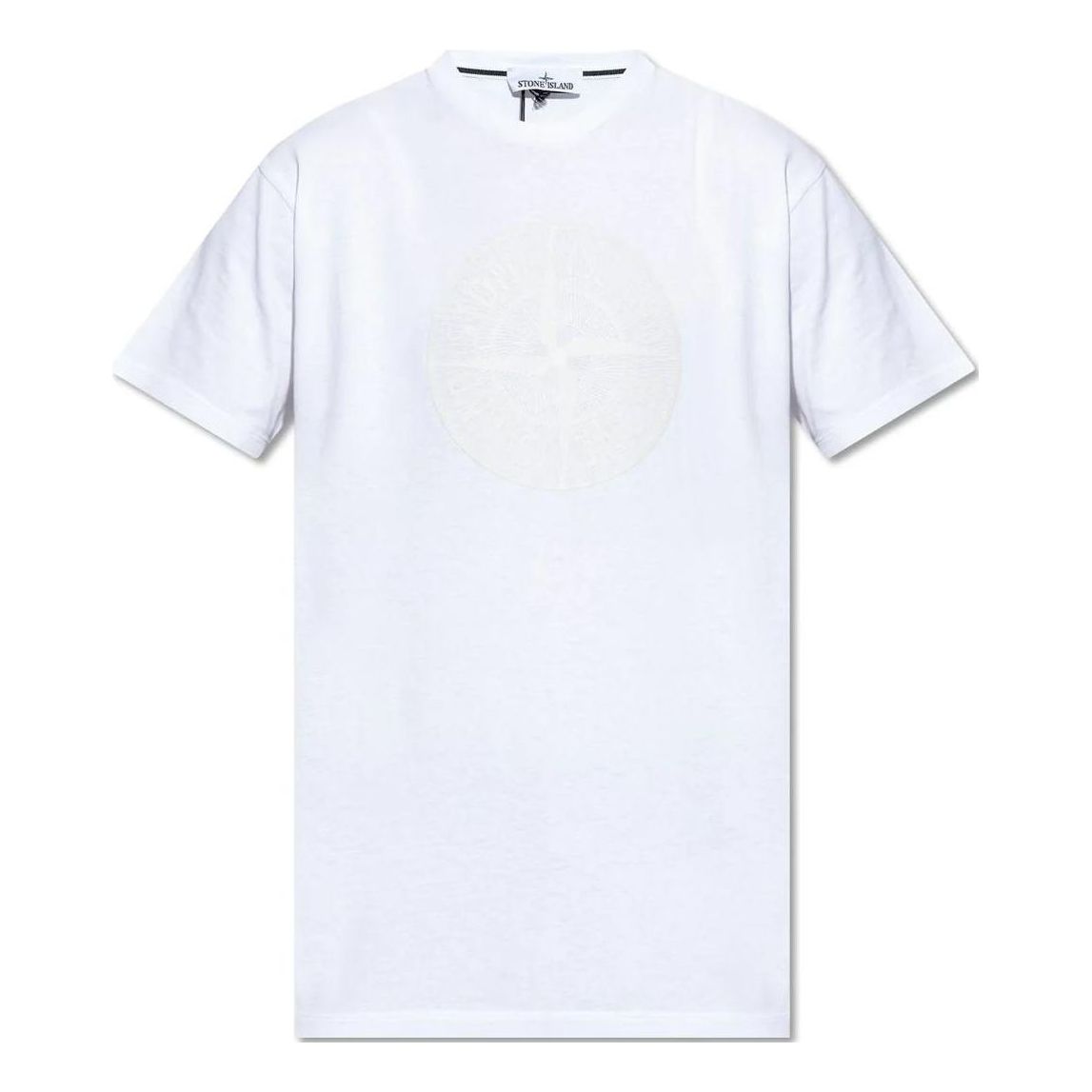 STONE ISLAND Industrial Two Textured Print T-shirt 'White' 79152NS92-V0001