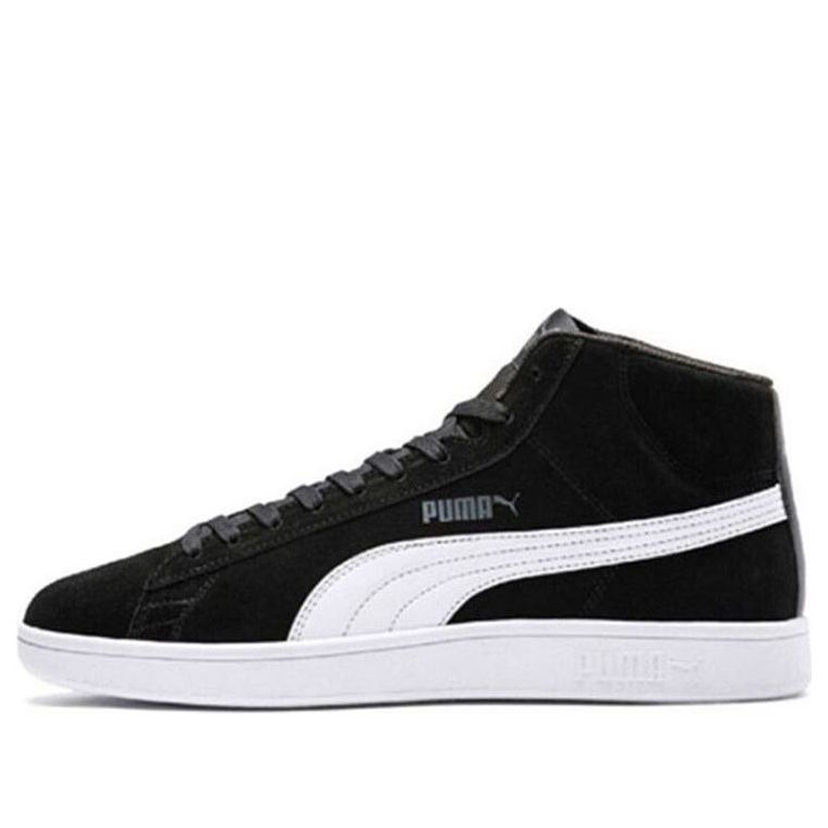 PUMA Smash v2 Mid 'Black White' 366923-01