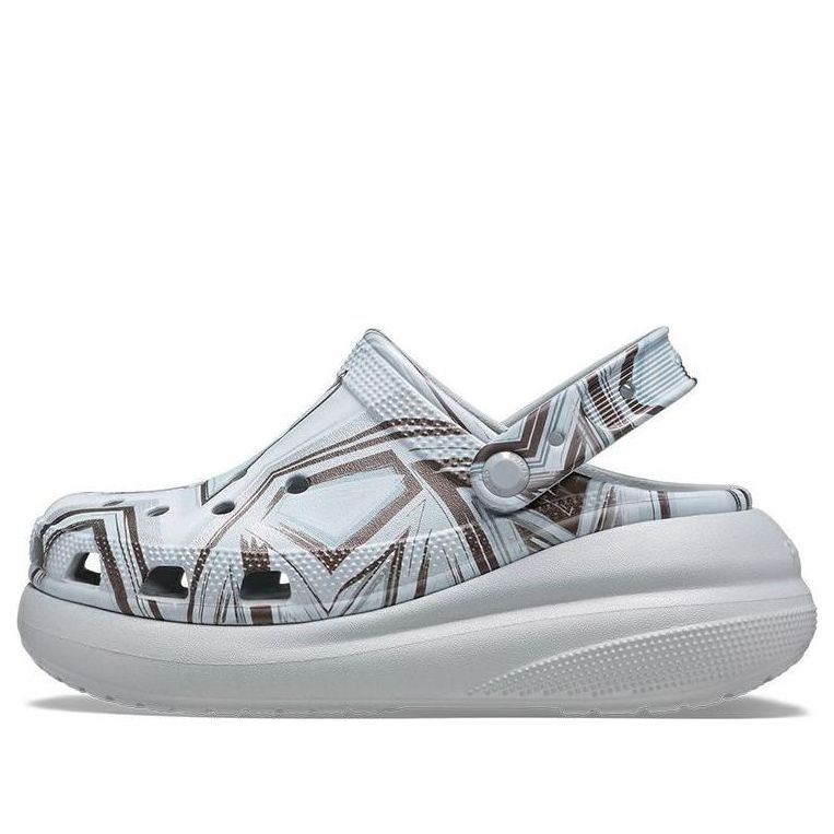 (WMNS) Crocs Classic Crush Disco Clog 'Clear Bue' 208121-0ZT