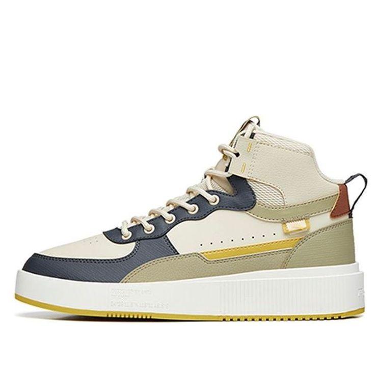 ANTA Life Series Sneakers Platform High 'Beige Grey' 912238011-9