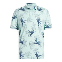 adidas Oasis Mesh Golf Polo Shirt 'Semi Flash Aqua' HZ3190