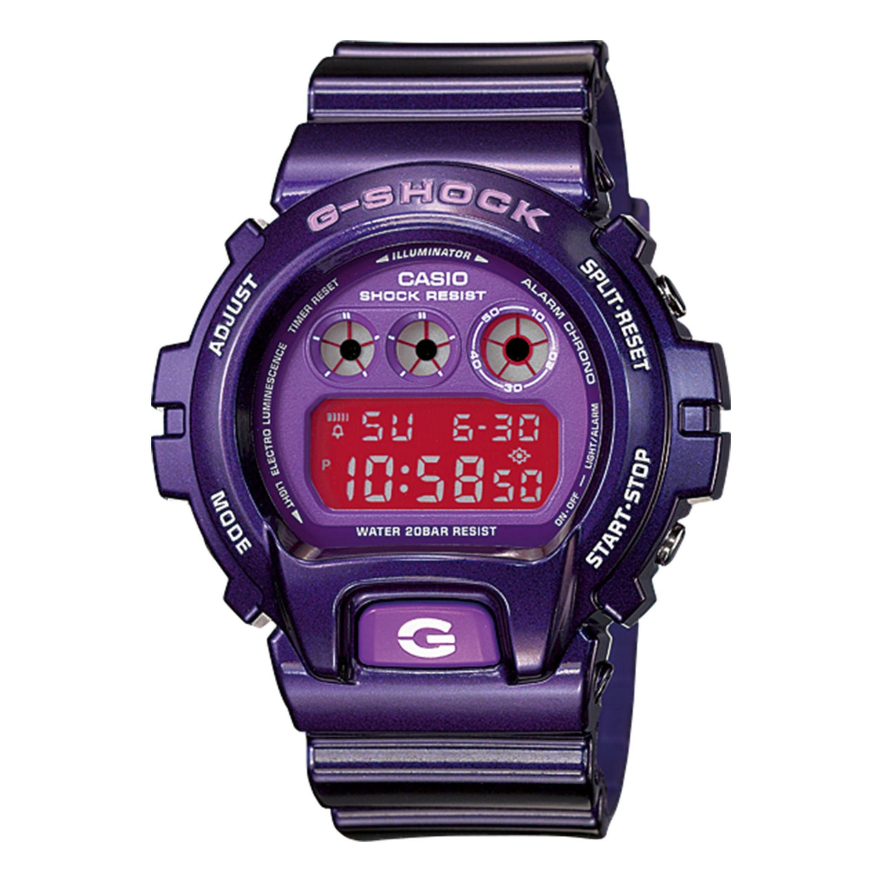 CASIO G-Shock Digital 'Purple' DW-6900CC-6A