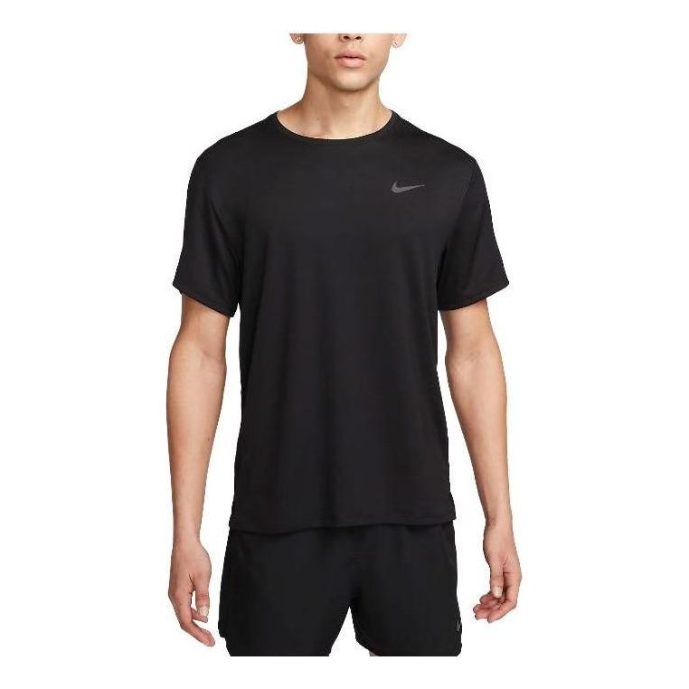Nike Miler Dri-FIT UV Running T-Shirt 'Black' DV9315-010