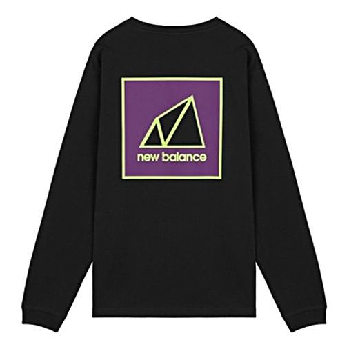New Balance All Terrain Long Sleeve Top 'Black Purple' MT11584-BK