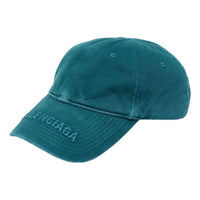 Balenciaga Logo Visor Cap 'Petrol Blue ' 673318410B24444