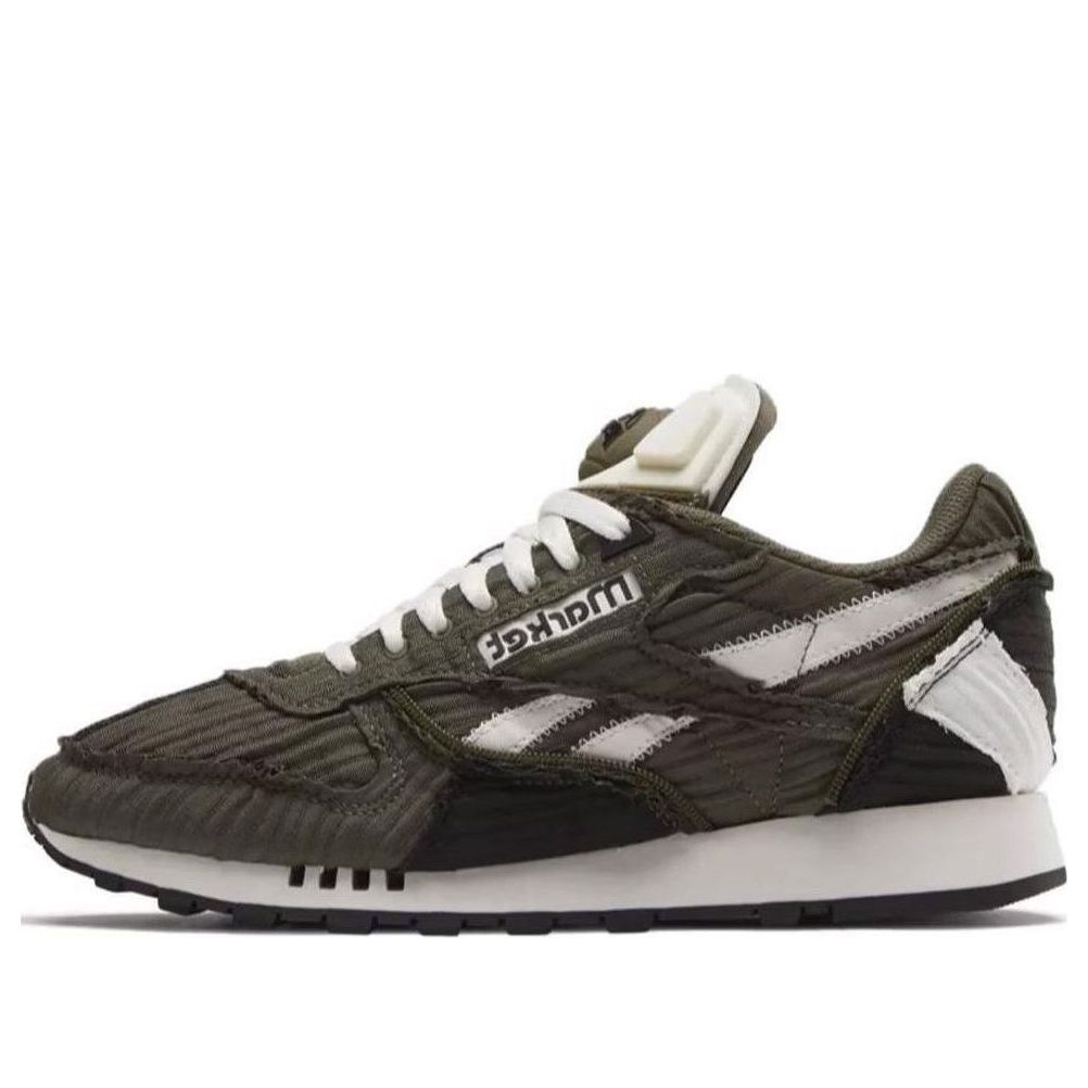 Reebok Market X Classic Leather Pump 'Army Green' 100069830