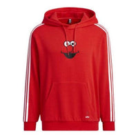 adidas neo x SESAME STREET Crossover Limited U Ss Hdy Elmo Casual Sports Stripe Red HD7300