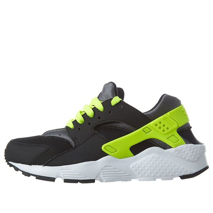 (GS) Nike Air Huarache 'Black Green White' 654275-017