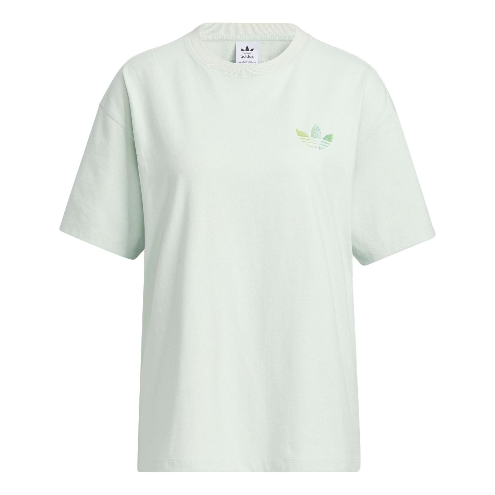 (WMNS) adidas originals Short Sleeve T-Shirt 'Green' IK8627