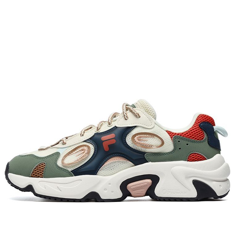 FILA FUSION Raccoon Sneakers 'White Green Red' T12M231121FWL
