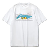 Li-Ning Cartoon Graphic Loose Fit T-shirt 'White' AHSR340-11