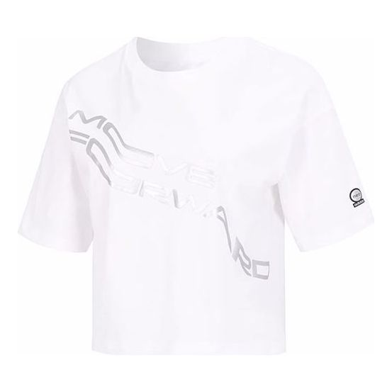(WMNS) adidas Neo Logo T-Shirts 'White' IA6757