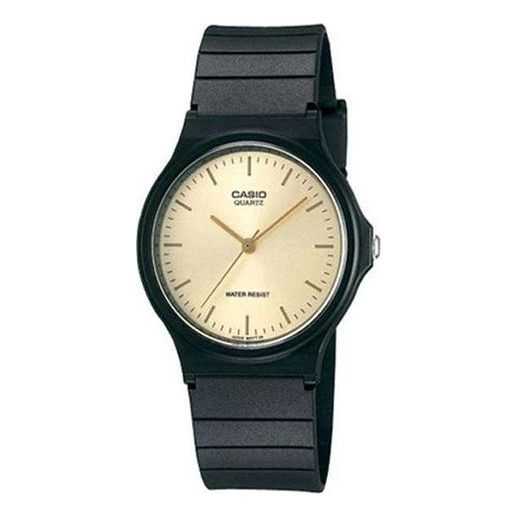 CASIO Quartz Waterproof Unisex Mens Black Analog MQ-24-9ELDF