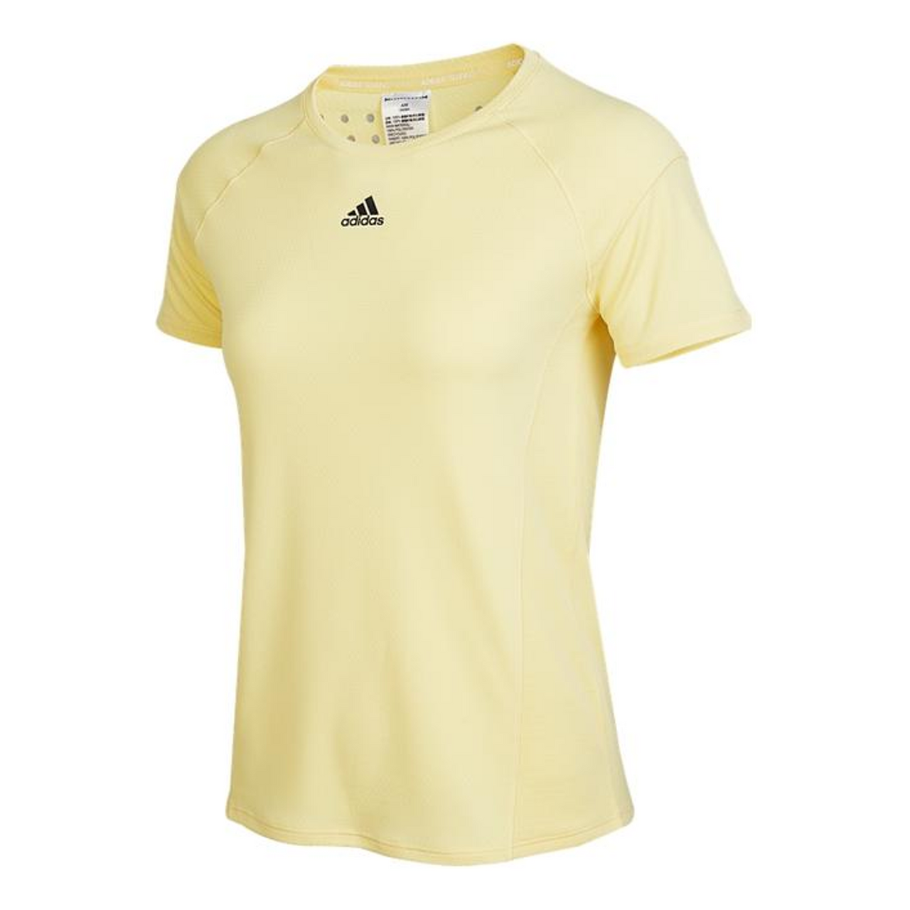 (WMNS) adidas WTR Heat.Rdy T-Shirt 'Yellow' HR8362