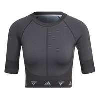(WMNS) adidas AEROKNIT Training T-Shirt 'Grey' HD9566