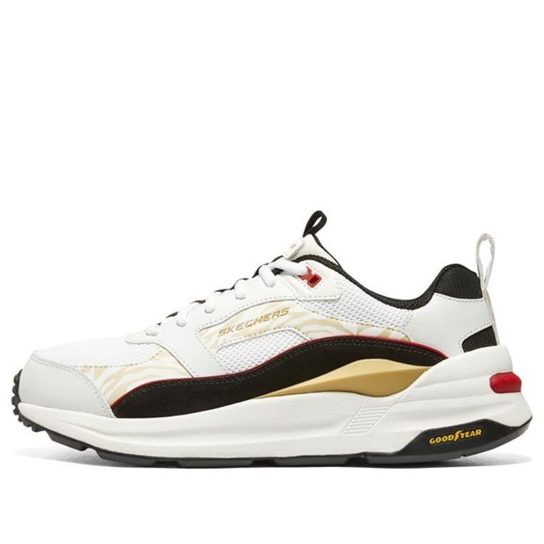 Skechers Sport Casual Shoes 'White Black Red' 894085-WRD