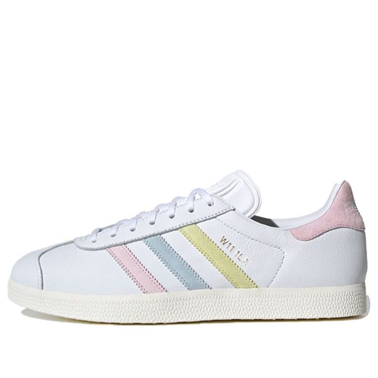 adidas Gazelle Shoes 'White Yellow Blue Pink' FX0049 • SneakerSouqq