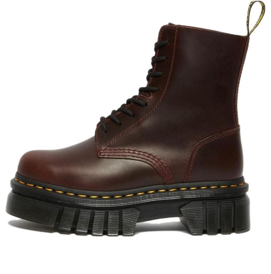 Dr. Martens Audrick Brando Leather Platform Lace Up Boots 'Brown' 27818211